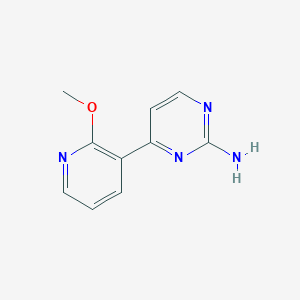 4-(2-Methoxypyridin-3-YL)pyrimidin-2-amine