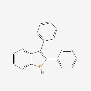 molecular formula C20H15P B14175302 2,3-diphenyl-1H-phosphindole CAS No. 919766-04-4