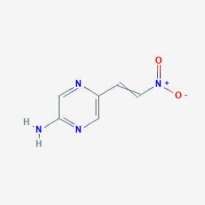 5-(2-Nitroethenyl)pyrazin-2-amine