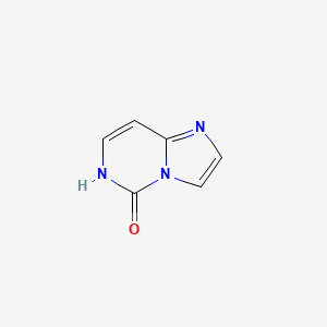 B1417534 imidazo[1,2-c]pyrimidin-5(6H)-one CAS No. 55662-66-3