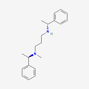 N~1~-Methyl-N~1~,N~3~-bis[(1R)-1-phenylethyl]propane-1,3-diamine