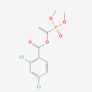 1-(Dimethoxyphosphoryl)ethenyl 2,4-dichlorobenzoate