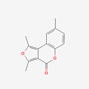 1,3,8-Trimethyl-4H-furo[3,4-c][1]benzopyran-4-one