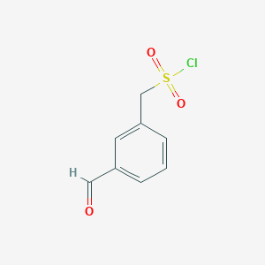 (3-Formylphenyl)methanesulfonyl chloride