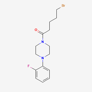 5-Bromo-1-[4-(2-fluorophenyl)piperazin-1-YL]pentan-1-one