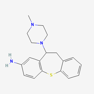 11-(4-Methylpiperazin-1-yl)-10,11-dihydrodibenzo[b,f]thiepin-2-amine