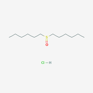 1-Hexylsulfinylhexane;hydrochloride