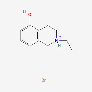 2-Ethyl-5-hydroxy-1,2,3,4-tetrahydroisoquinoline, hydrobromide