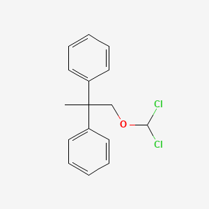 1,1'-[1-(Dichloromethoxy)propane-2,2-diyl]dibenzene