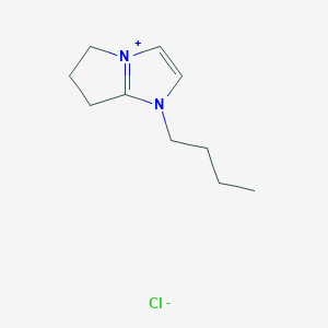 molecular formula C10H17ClN2 B14175638 1-Butyl-1,5,6,7-tetrahydropyrrolo[1,2-a]imidazol-4-ium chloride CAS No. 879395-34-3