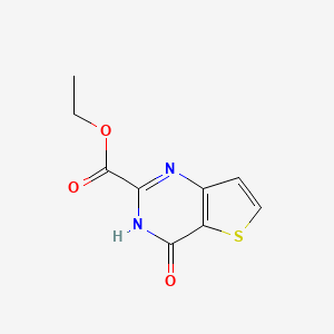 B1417564 Ethyl 4-oxo-3,4-dihydrothieno[3,2-d]pyrimidine-2-carboxylate CAS No. 319442-19-8