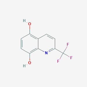molecular formula C10H6F3NO2 B1417569 2-(三氟甲基)喹啉-5,8-二醇 CAS No. 41192-41-0