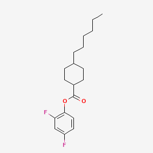 2,4-Difluorophenyl 4-hexylcyclohexane-1-carboxylate