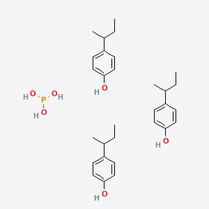 4-Butan-2-ylphenol;phosphorous acid