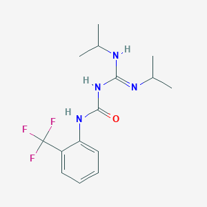 1-[Bis(propan-2-ylamino)methylidene]-3-[2-(trifluoromethyl)phenyl]urea