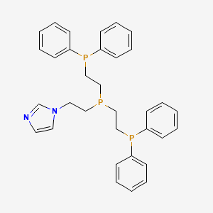 1-(2-{Bis[2-(diphenylphosphanyl)ethyl]phosphanyl}ethyl)-1H-imidazole