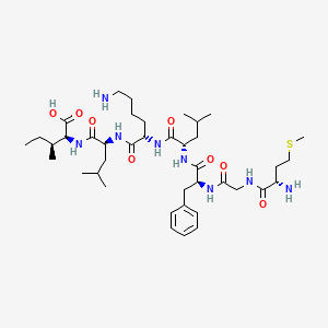 L-Methionylglycyl-L-phenylalanyl-L-leucyl-L-lysyl-L-leucyl-L-isoleucine