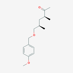 (3S,5R)-6-[(4-methoxyphenyl)methoxy]-3,5-dimethylhexan-2-one