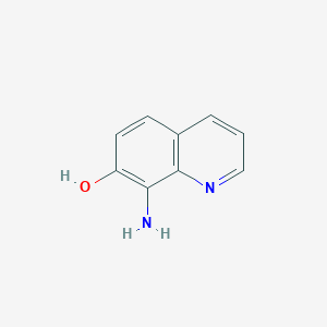molecular formula C9H8N2O B1417577 8-氨基喹啉-7-醇 CAS No. 331442-95-6