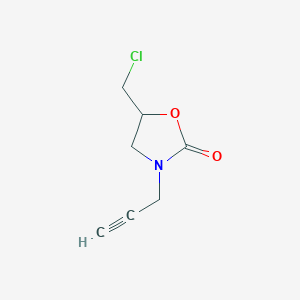 5-(Chloromethyl)-3-(prop-2-yn-1-yl)-1,3-oxazolidin-2-one