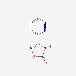 molecular formula C7H5N3O2 B1417587 3-(吡啶-2-基)-4,5-二氢-1,2,4-恶二唑-5-酮 CAS No. 65173-14-0