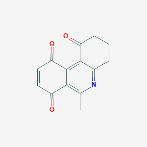 6-Methyl-3,4-dihydrophenanthridine-1,7,10(2H)-trione