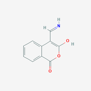 B1417593 4-(aminomethylene)-1H-isochromene-1,3(4H)-dione CAS No. 78364-07-5