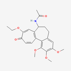 N-(9-ethoxy-1,2,3-trimethoxy-10-oxo-6,7-dihydro-5H-benzo[a]heptalen-7-yl)acetamide