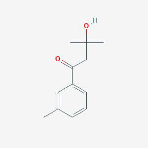 3-Hydroxy-3-methyl-1-(3-methylphenyl)butan-1-one