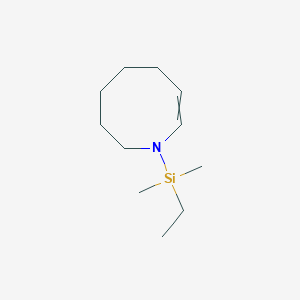 1-[Ethyl(dimethyl)silyl]-1,2,3,4,5,6-hexahydroazocine