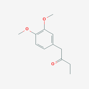 B141761 1-(3,4-Dimethoxyphenyl)butan-2-one CAS No. 884-06-0
