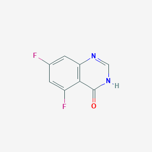 molecular formula C8H4F2N2O B1417620 5,7-difluoroquinazolin-4(3H)-one CAS No. 379228-58-7