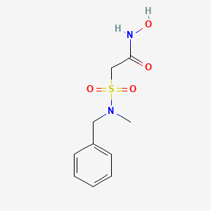 2-[Benzyl(methyl)sulfamoyl]-N-hydroxyacetamide