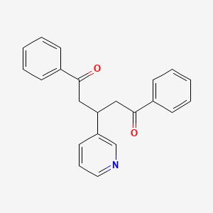 1,5-Diphenyl-3-(pyridin-3-yl)pentane-1,5-dione