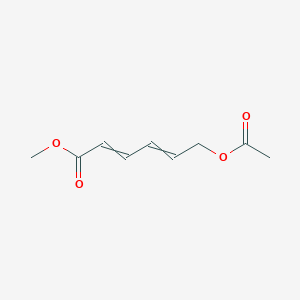 Methyl 6-(acetyloxy)hexa-2,4-dienoate