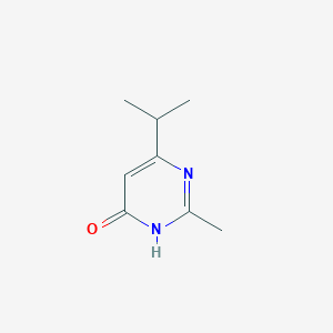 molecular formula C8H12N2O B1417656 6-异丙基-2-甲基嘧啶-4-醇 CAS No. 34126-99-3