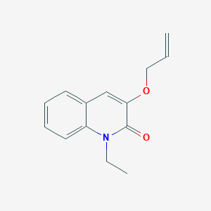 1-Ethyl-3-[(prop-2-en-1-yl)oxy]quinolin-2(1H)-one