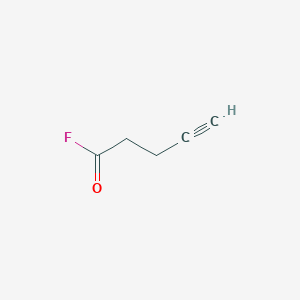 Pent-4-ynoyl fluoride