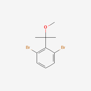 1,3-Dibromo-2-(2-methoxypropan-2-yl)benzene