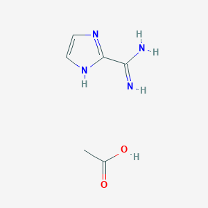 molecular formula C6H10N4O2 B1417687 咪唑-2-氨基甲酸甲酯 CAS No. 950685-49-1