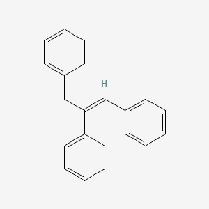 [(Z)-1,3-diphenylprop-1-en-2-yl]benzene