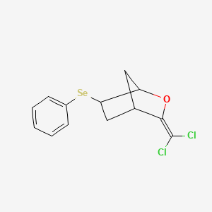 3-(Dichloromethylidene)-6-(phenylselanyl)-2-oxabicyclo[2.2.1]heptane