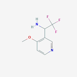 2,2,2-Trifluoro-1-(4-methoxypyridin-3-YL)ethanamine