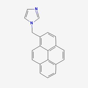 1-[(Pyren-1-YL)methyl]-1H-imidazole