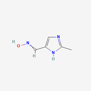 molecular formula C5H7N3O B1417724 2-methyl-1H-imidazole-4-carbaldehyde oxime CAS No. 112006-26-5
