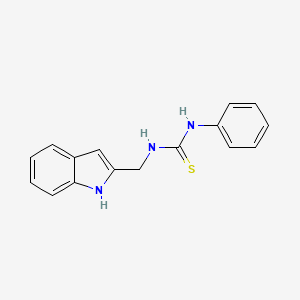 N-[(1H-Indol-2-yl)methyl]-N'-phenylthiourea