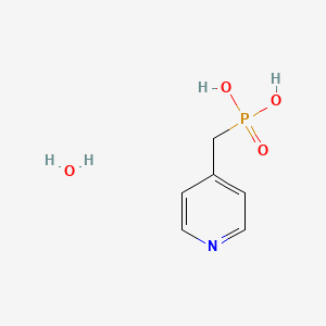 B1417737 (Pyridin-4-ylmethyl)phosphonic Acid Monohydrate CAS No. 180403-03-6