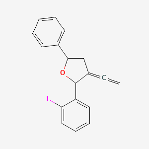 3-Ethenylidene-2-(2-iodophenyl)-5-phenyloxolane