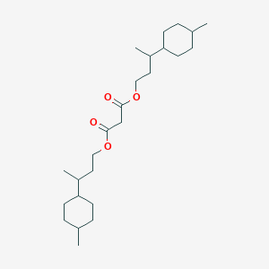 Bis[3-(4-methylcyclohexyl)butyl] propanedioate