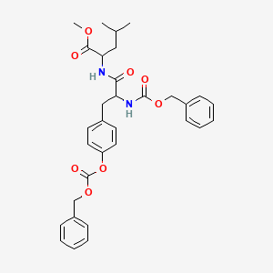 N,O-Bis(carbobenzyloxy)tyrosylleucine methyl ester